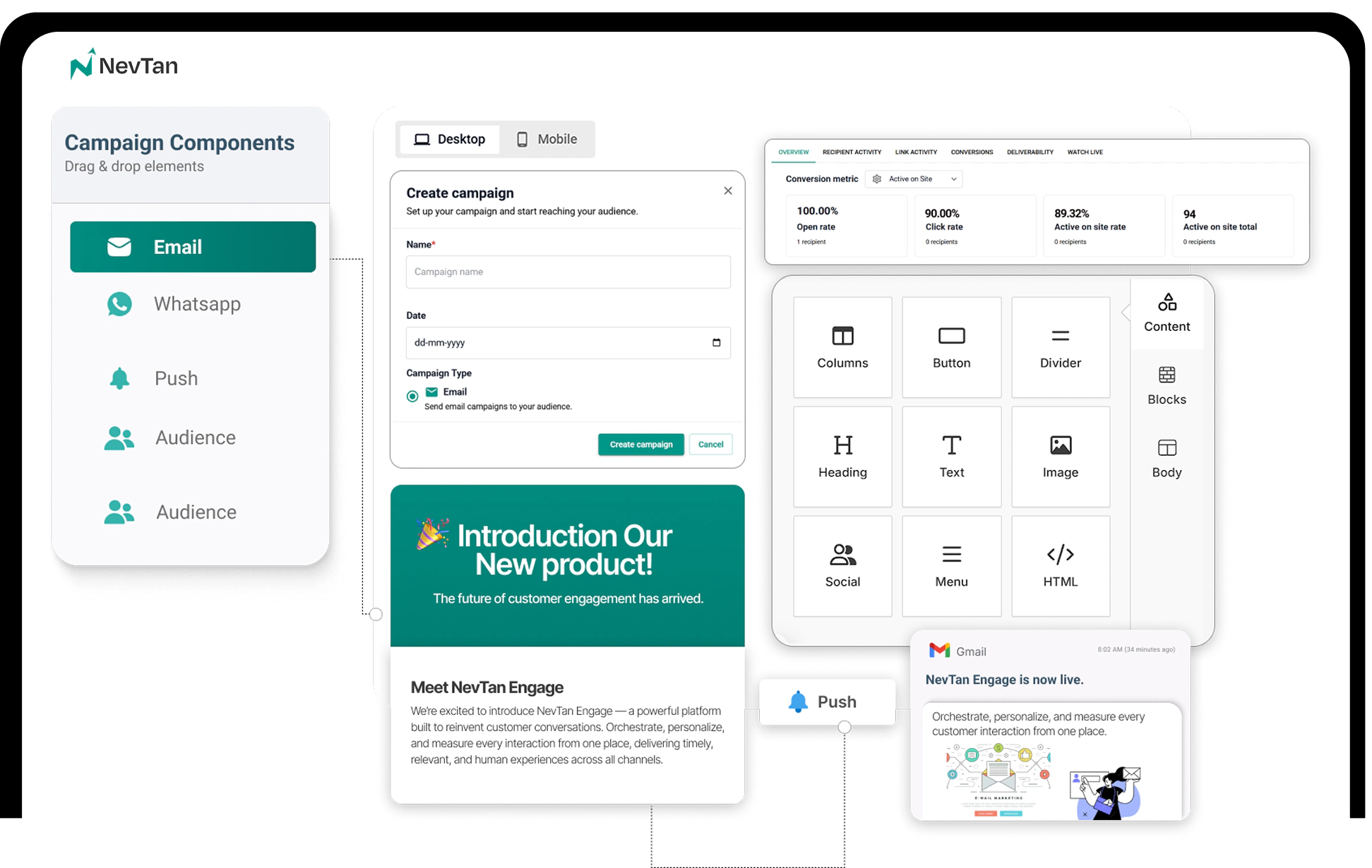 Engage Dashboard